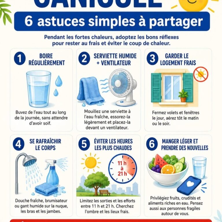 Canicule gestes